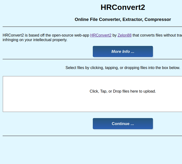 HRconvert2 jpg conversion demo