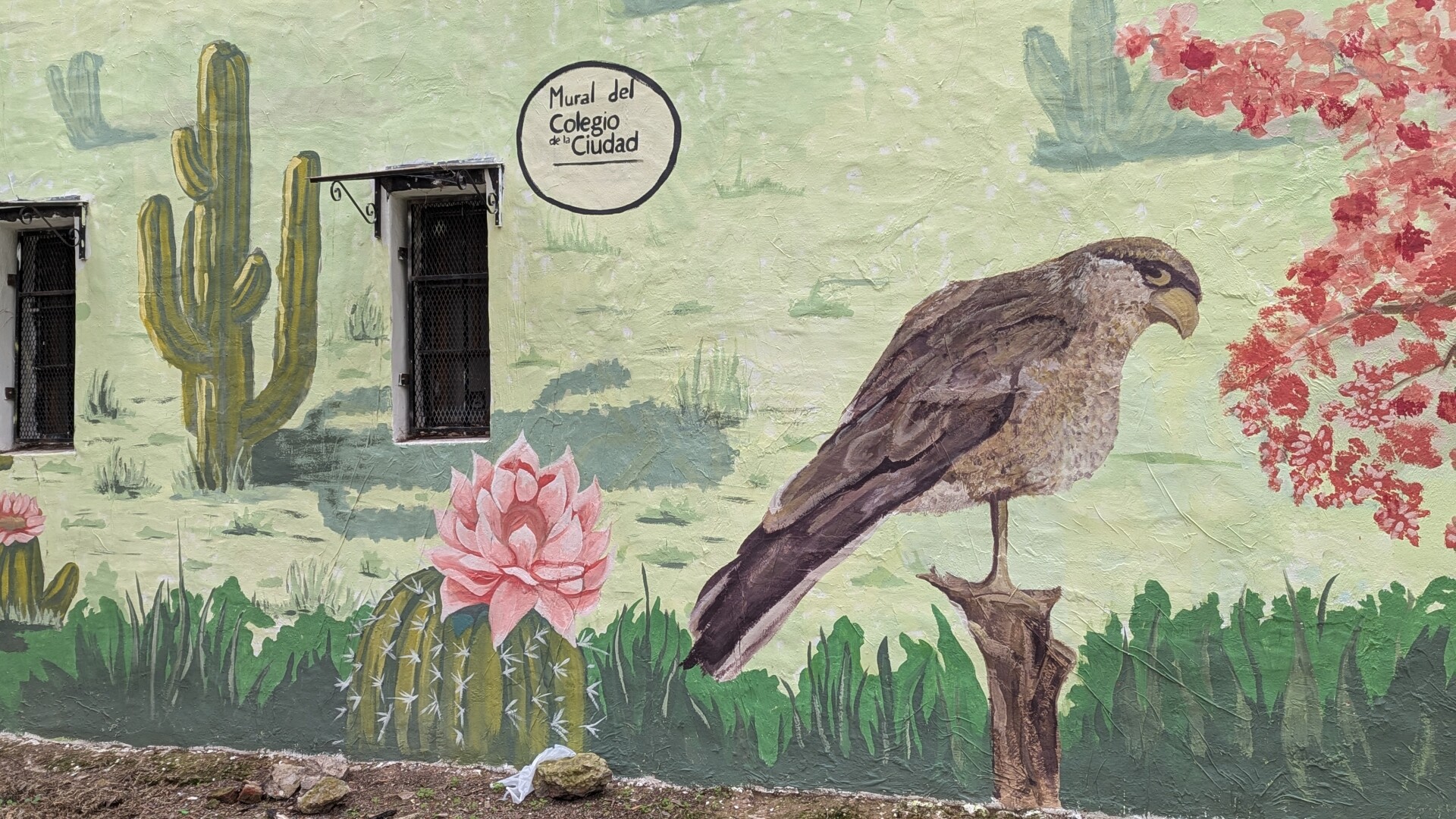 Mural del Colegio de la Ciudad VillurcaArteUrbano
