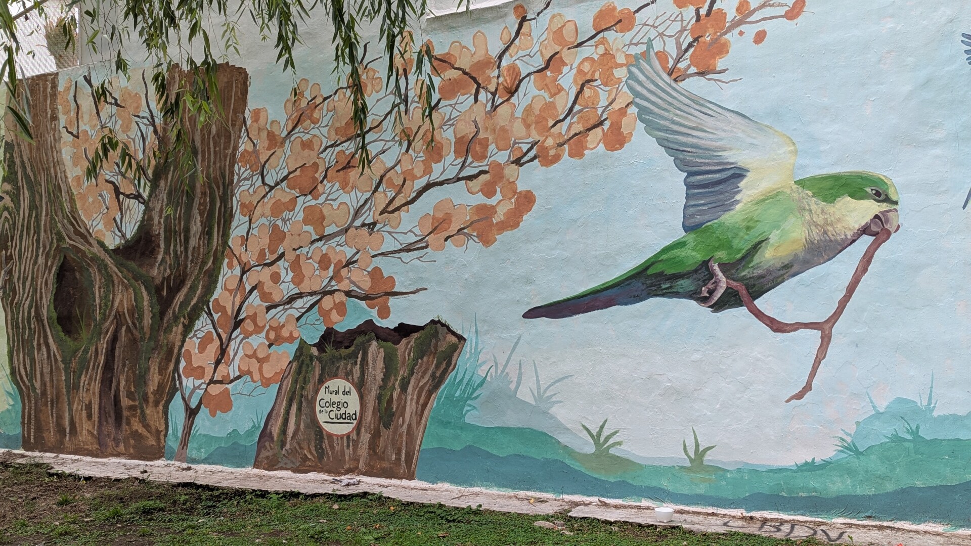 Mural del Colegio de la Ciudad VillurcaArteUrbano